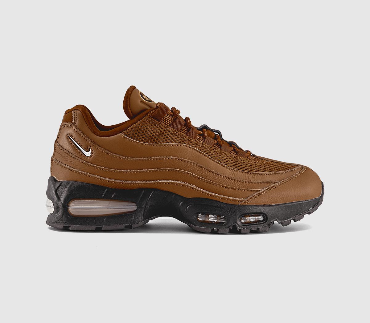 nike 95 brown