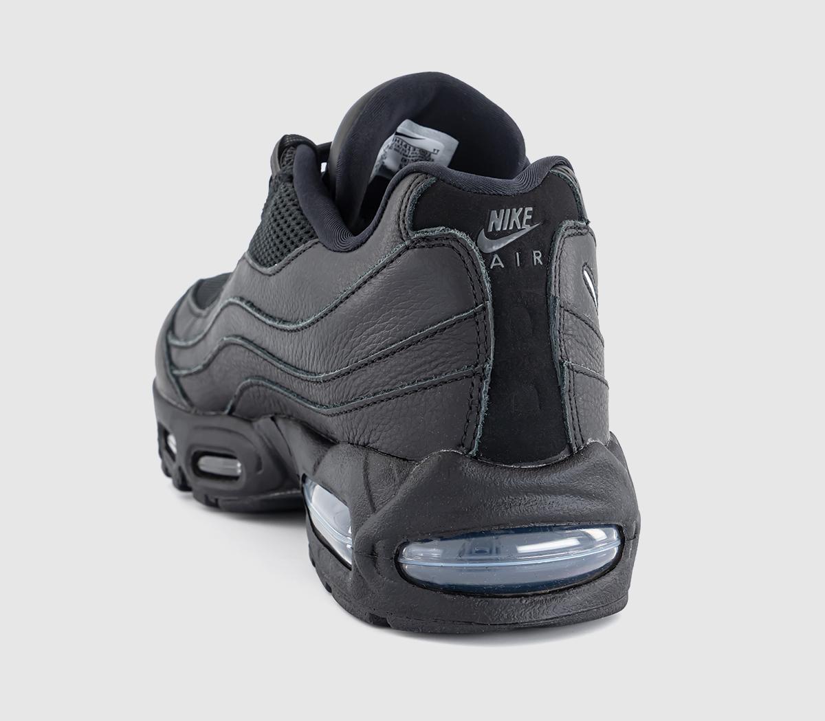 NikeAir Max 95 TrainersBlack Metallic Pewter Anthracite Smoke Grey Light