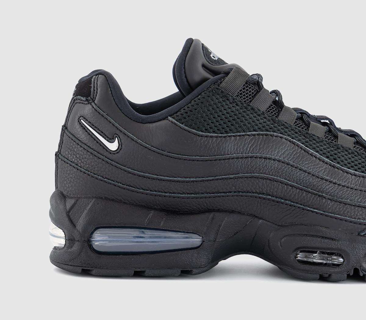 NikeAir Max 95 TrainersBlack Metallic Pewter Anthracite Smoke Grey Light