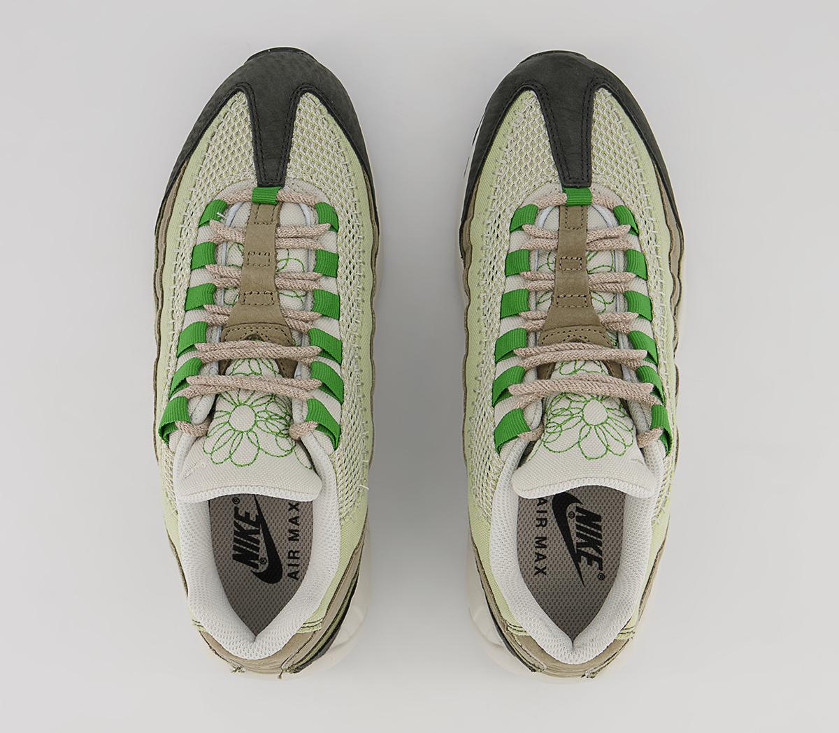 Nike Air Max 95 Trainers Nike Air Max 95 Trainers Night Forest Chlorophyll Med Olive Matte Olive Oli