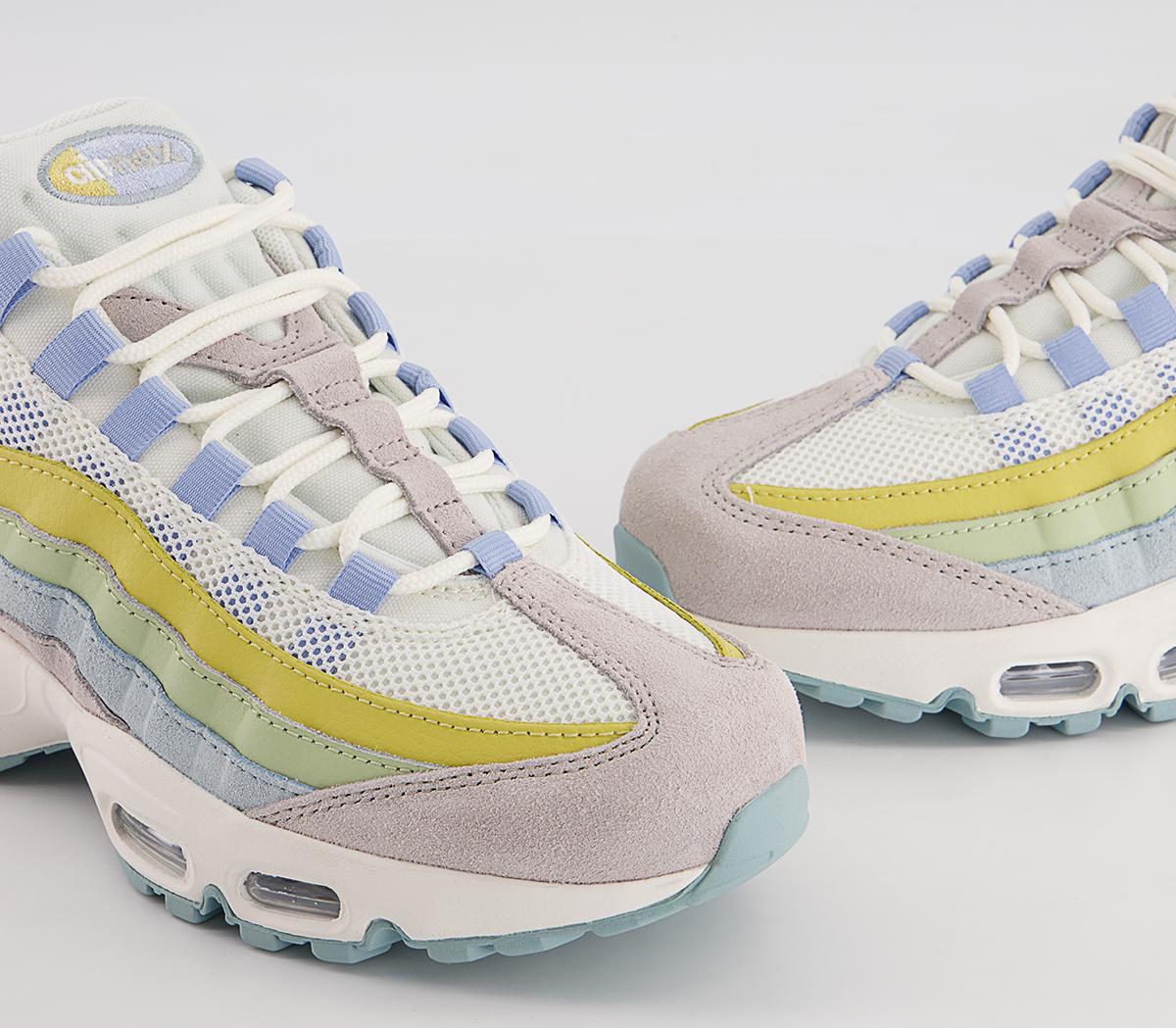Nike Air Max 95 Trainers Nike Air Max 95 Trainers Rattan Sal Pilgrim Malachite