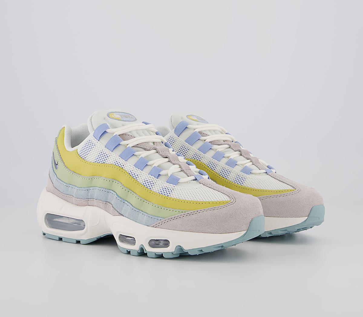 Nike Air Max 95 Trainers Nike Air Max 95 Trainers Rattan Sal Pilgrim Malachite