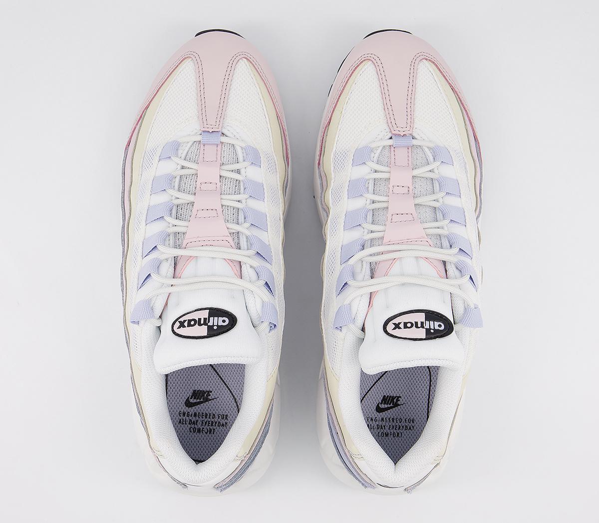 air max 95 trainers mystic stone pink bone lucky green