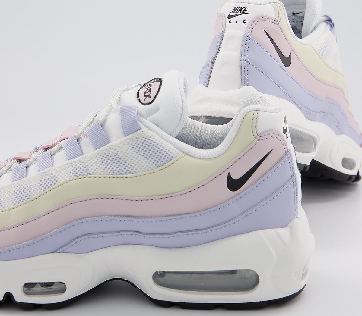 air max 95 trainers mystic stone pink bone lucky green