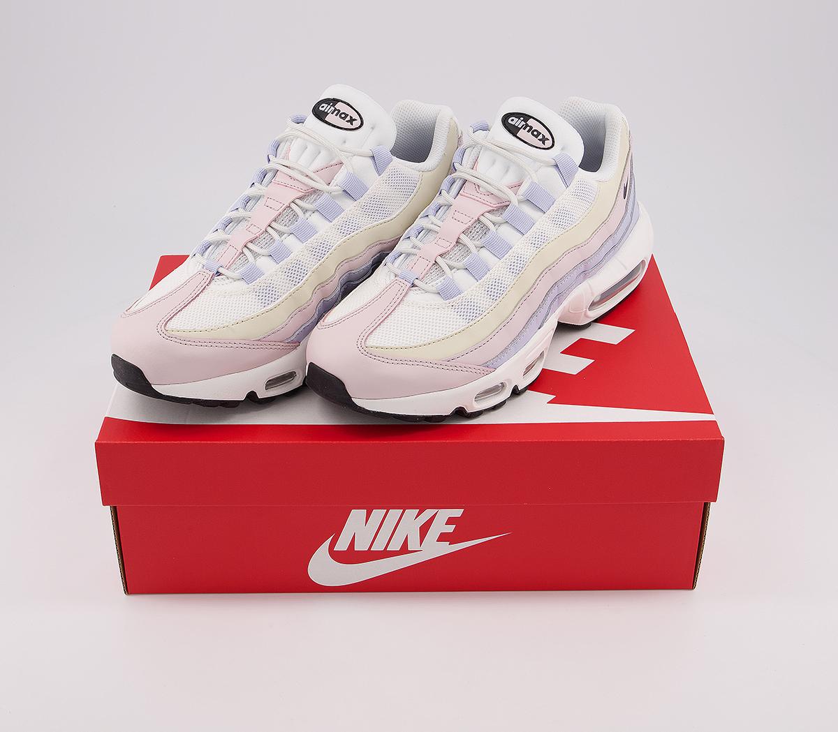 air max 95 trainers mystic stone pink bone lucky green