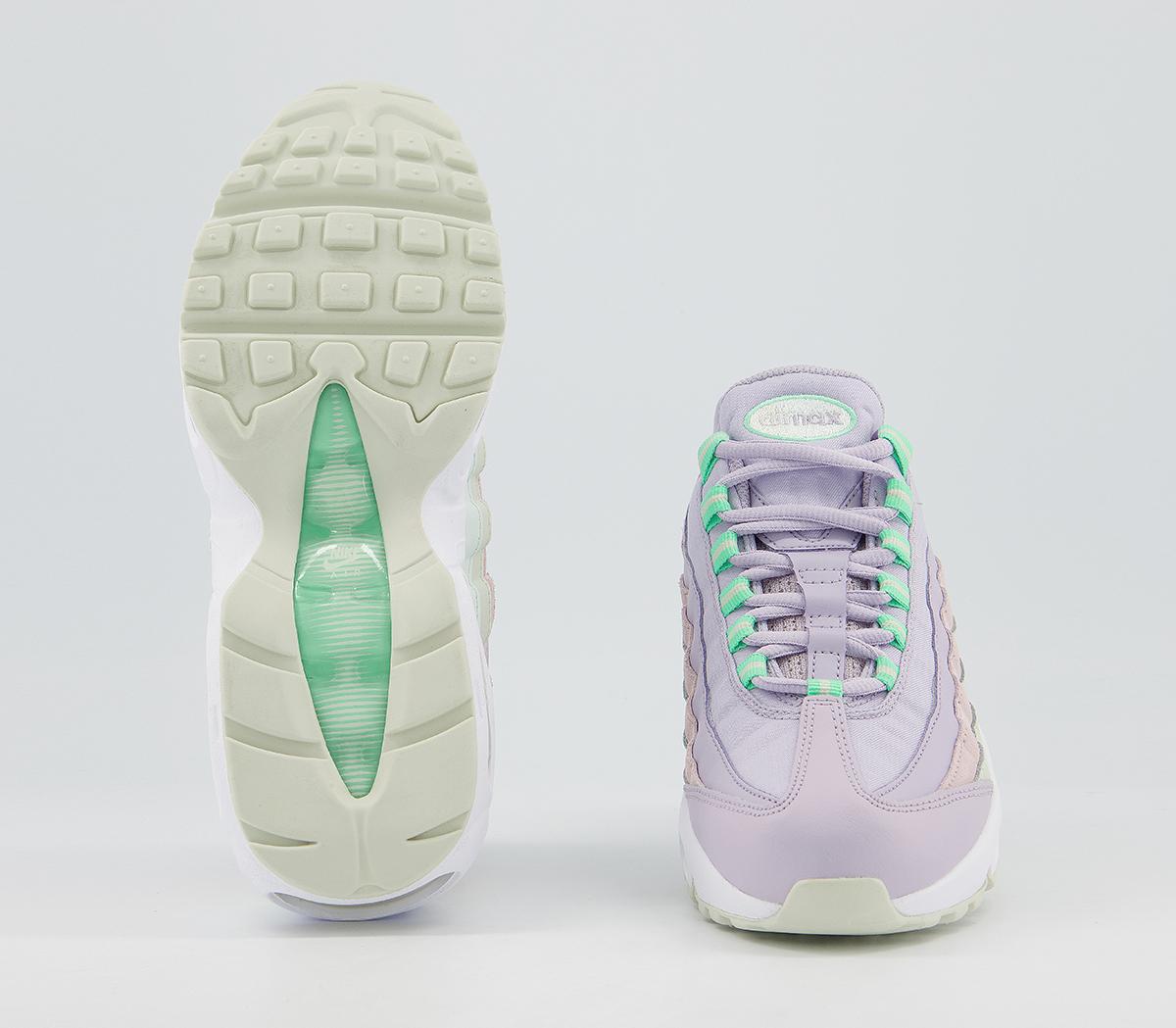 White Air Max 95 Lilas Nike Air Max 95 Next Nature Disco Purple 