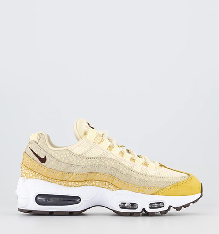 Nike Air Max 95 Trainers Coconut Alabaster Saturn Gold