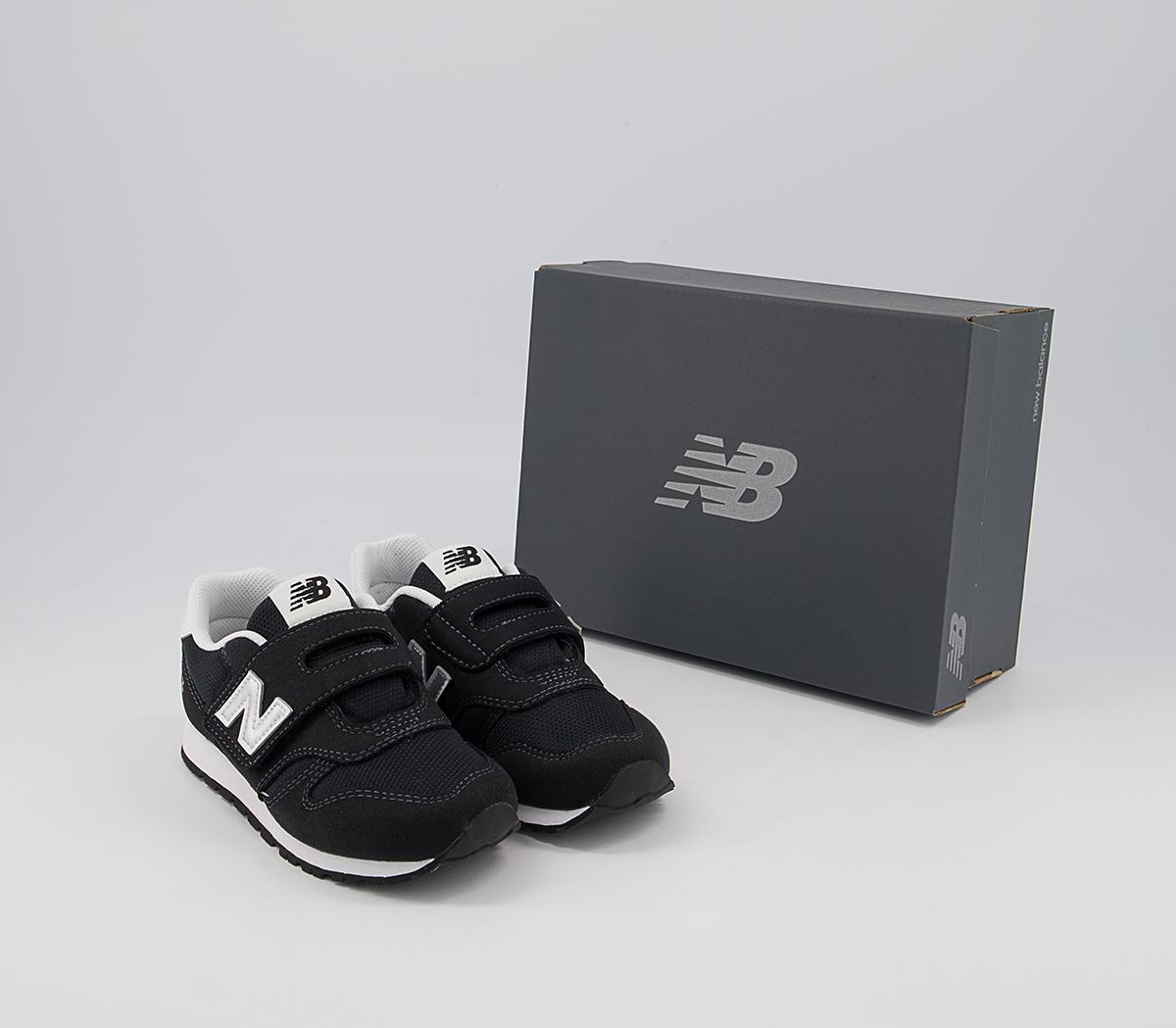 New Balance 373 Kids Trainers New Balance 373 Kids Trainers Black White