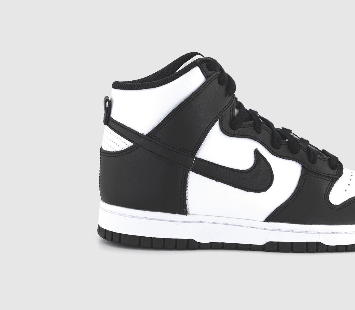 NikeDunk Hi TrainersWhite Black Red
