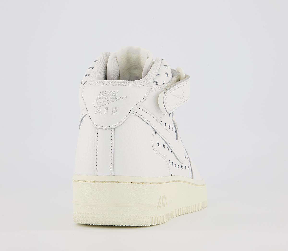 Nike Air Force 1 Mid Trainers Nike Air Force 1 Mid Trainers Summit White Summit White Coconut Milk