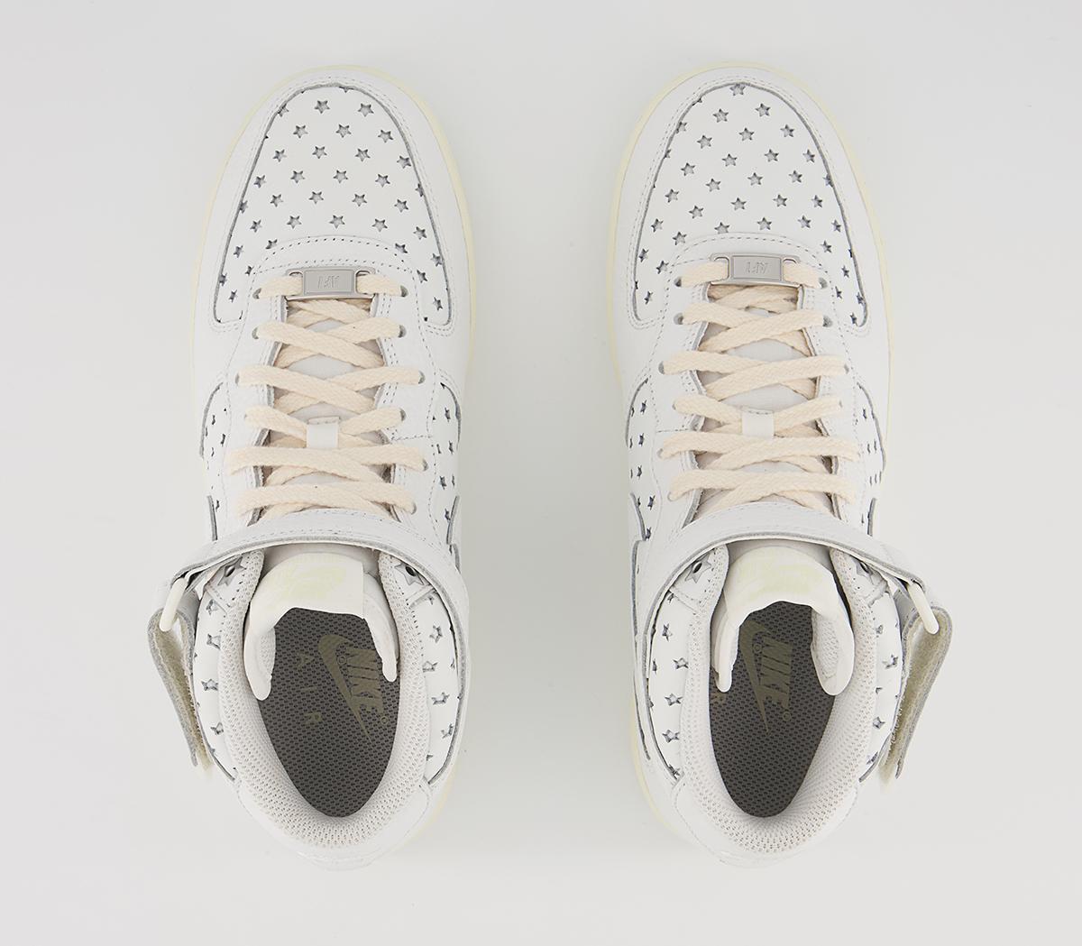 Nike Air Force 1 Mid Trainers Nike Air Force 1 Mid Trainers Summit White Summit White Coconut Milk