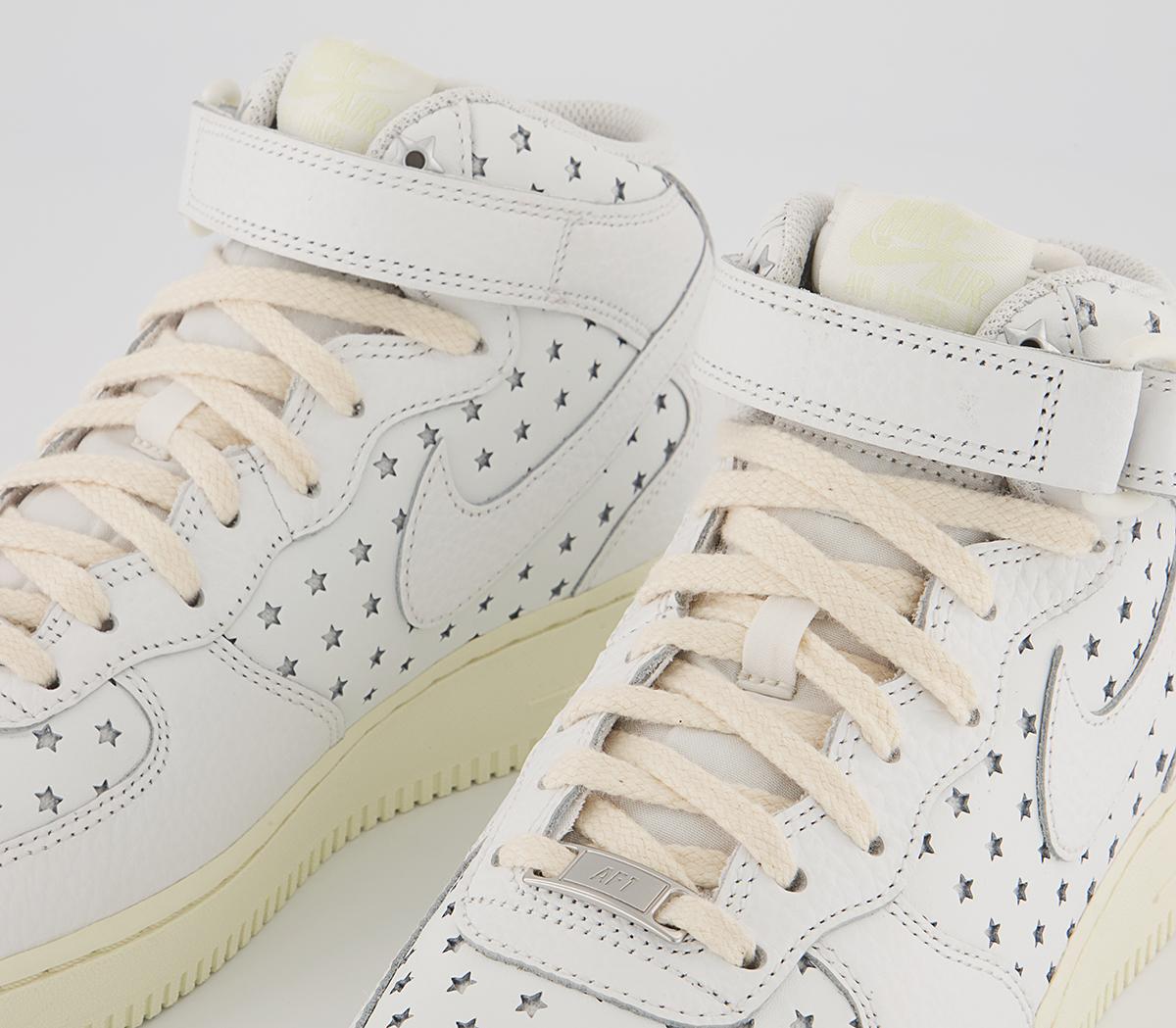 Nike Air Force 1 Mid Trainers Nike Air Force 1 Mid Trainers Summit White Summit White Coconut Milk