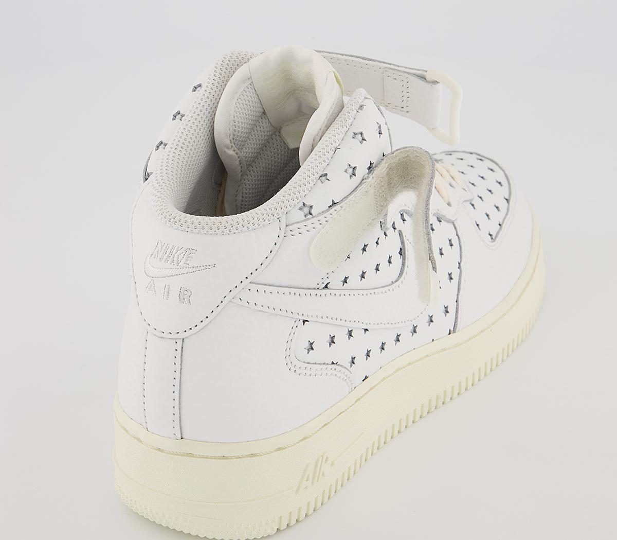 Nike Air Force 1 Mid Trainers Nike Air Force 1 Mid Trainers Summit White Summit White Coconut Milk
