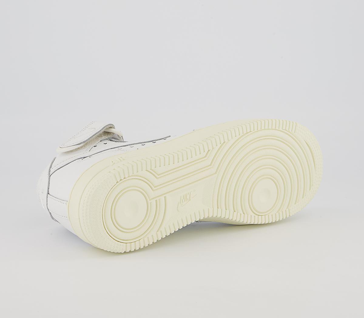 Nike Air Force 1 Mid Trainers Nike Air Force 1 Mid Trainers Summit White Summit White Coconut Milk