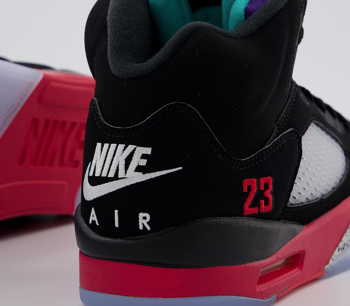 Jordan Jordan Retro Black New Emerald Fire Red Grape Ice Men's