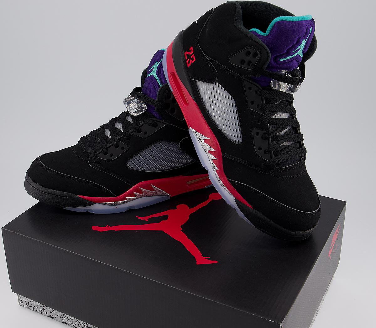 Jordan Jordan Retro Black New Emerald Fire Red Grape Ice
