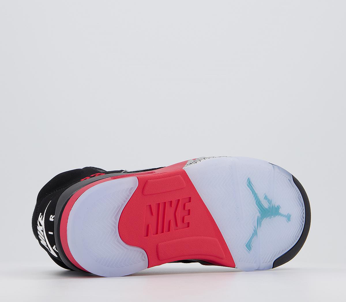 jordan 5 emerald fire red