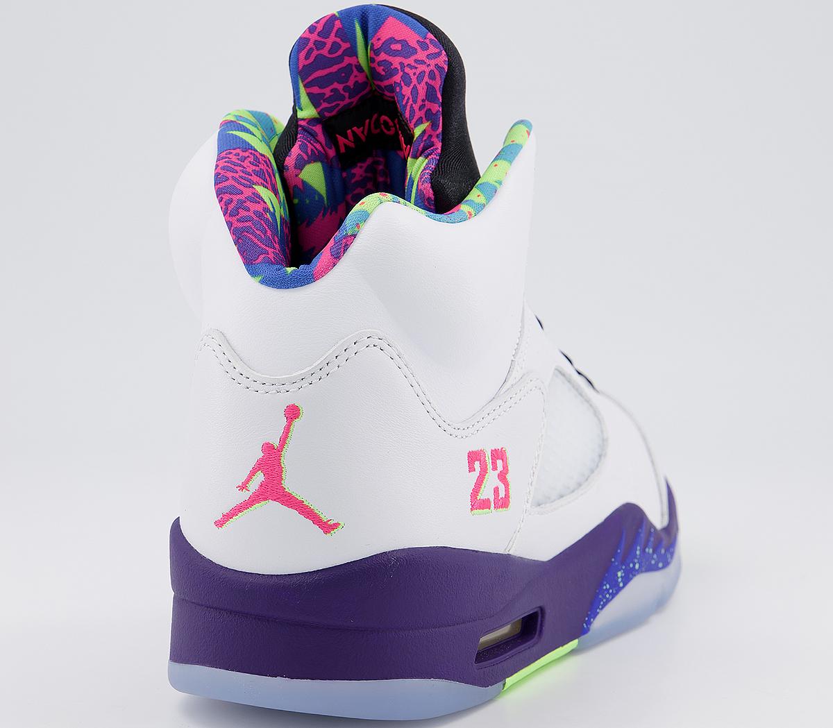 Jordan Jordan Retro White Ghost Green Court Purple