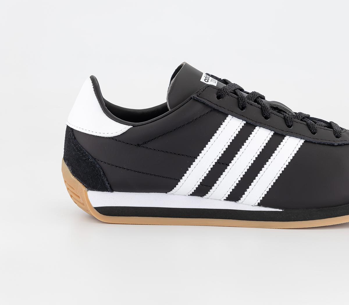 adidas Country OG Trainers Core Black Core Black White - Men's Trainers