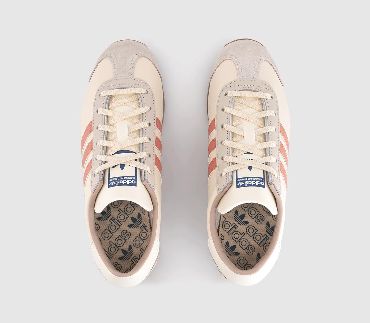 adidasCountry OG TrainersWonder White  Wonder Clay  Dark Marin