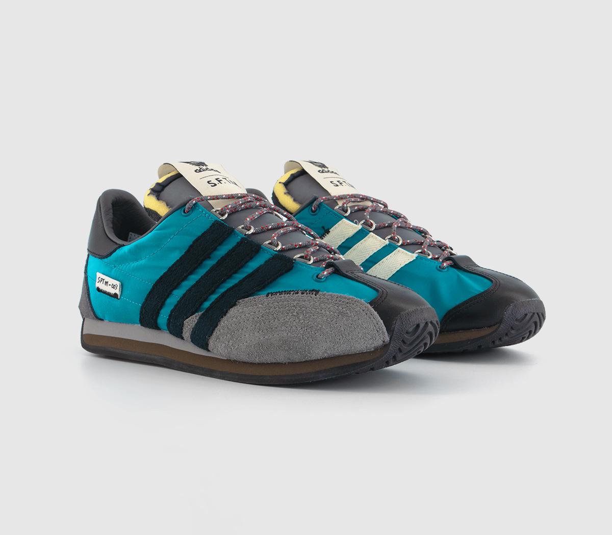 adidasCountry OG TrainersSftm Active Teal Core Black Ash