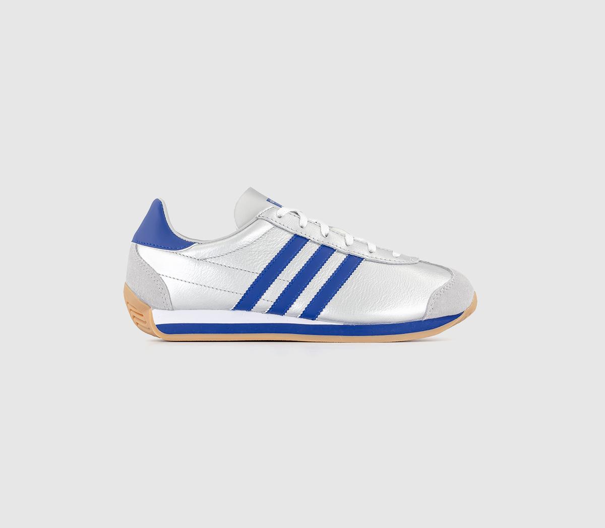 adidasCountry OG TrainersMatte Silver Bright Blue White