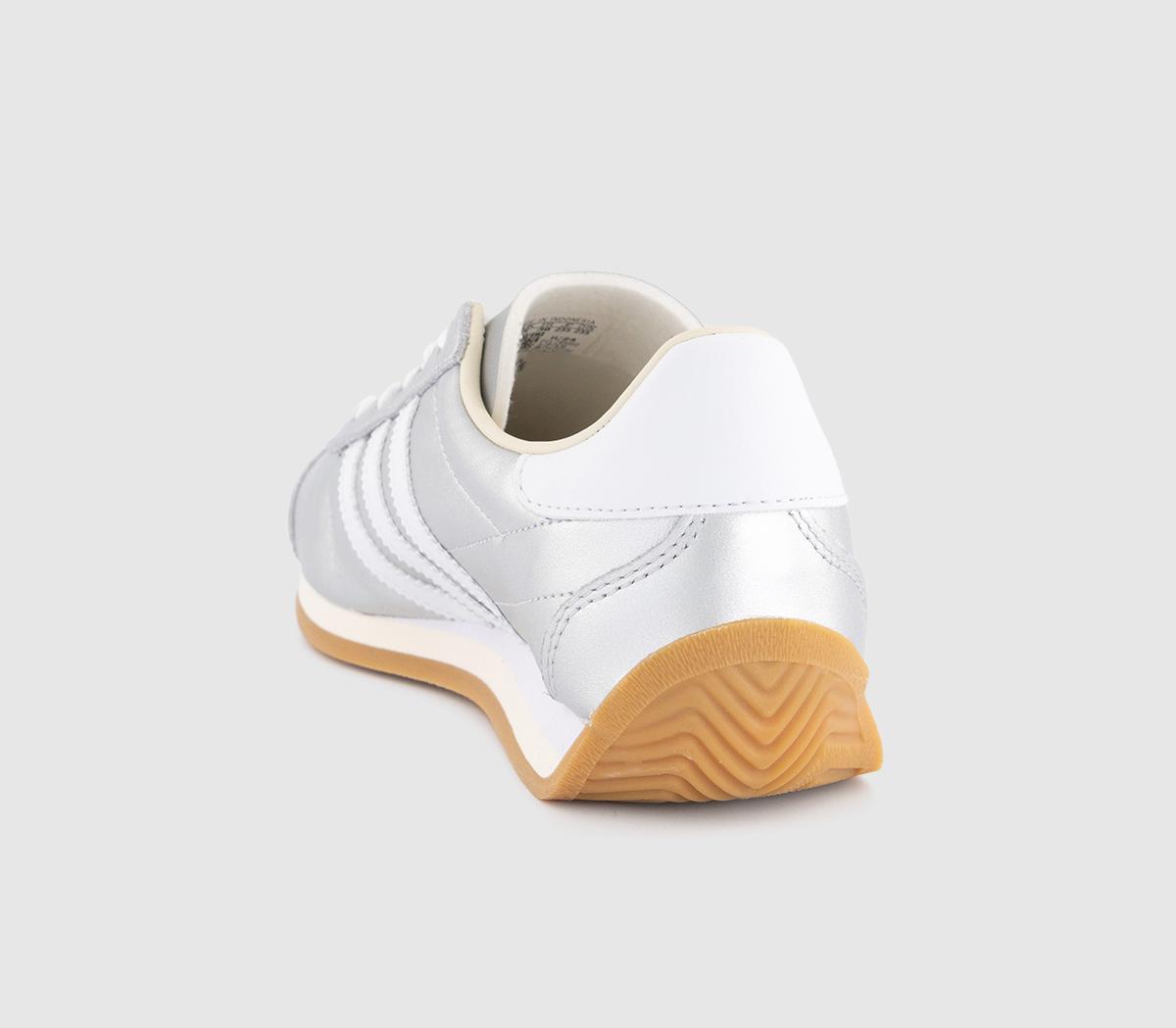 adidas Country OG Trainers adidas Country OG Trainers Silver Metalic White Cream White