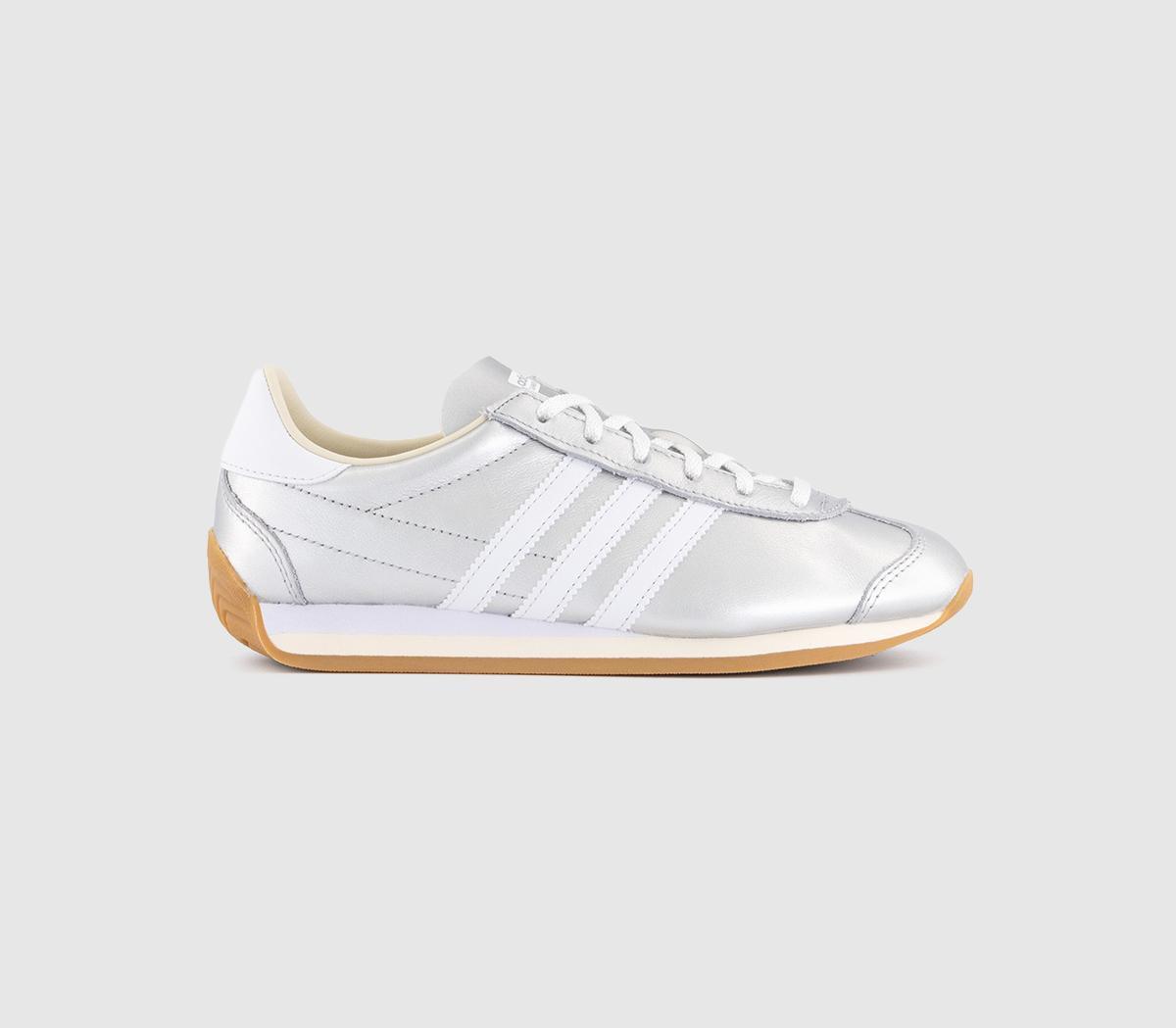 adidasCountry OG Trainers adidasCountry OG TrainersSilver Metalic White Cream White