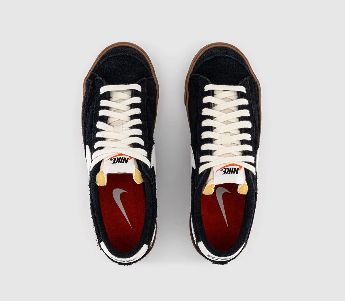 NikeBlazer Low NikeBlazer LowBlack Sail Gum Medium Brown Black