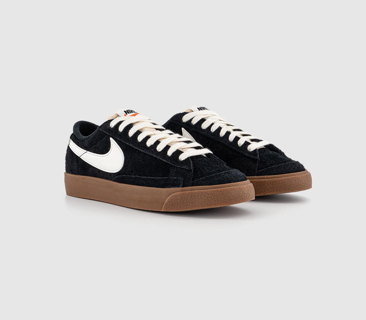 NikeBlazer Low NikeBlazer LowBlack Sail Gum Medium Brown Black