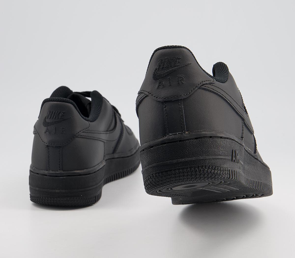 Nike Air Force 1 Boys Trainers Nike Air Force 1 Boys Trainers Black