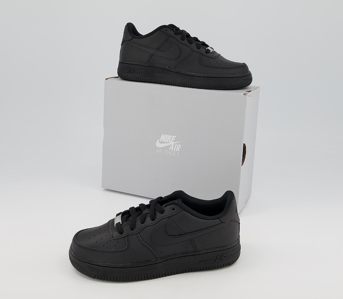 Nike Air Force 1 Boys Trainers Nike Air Force 1 Boys Trainers Black