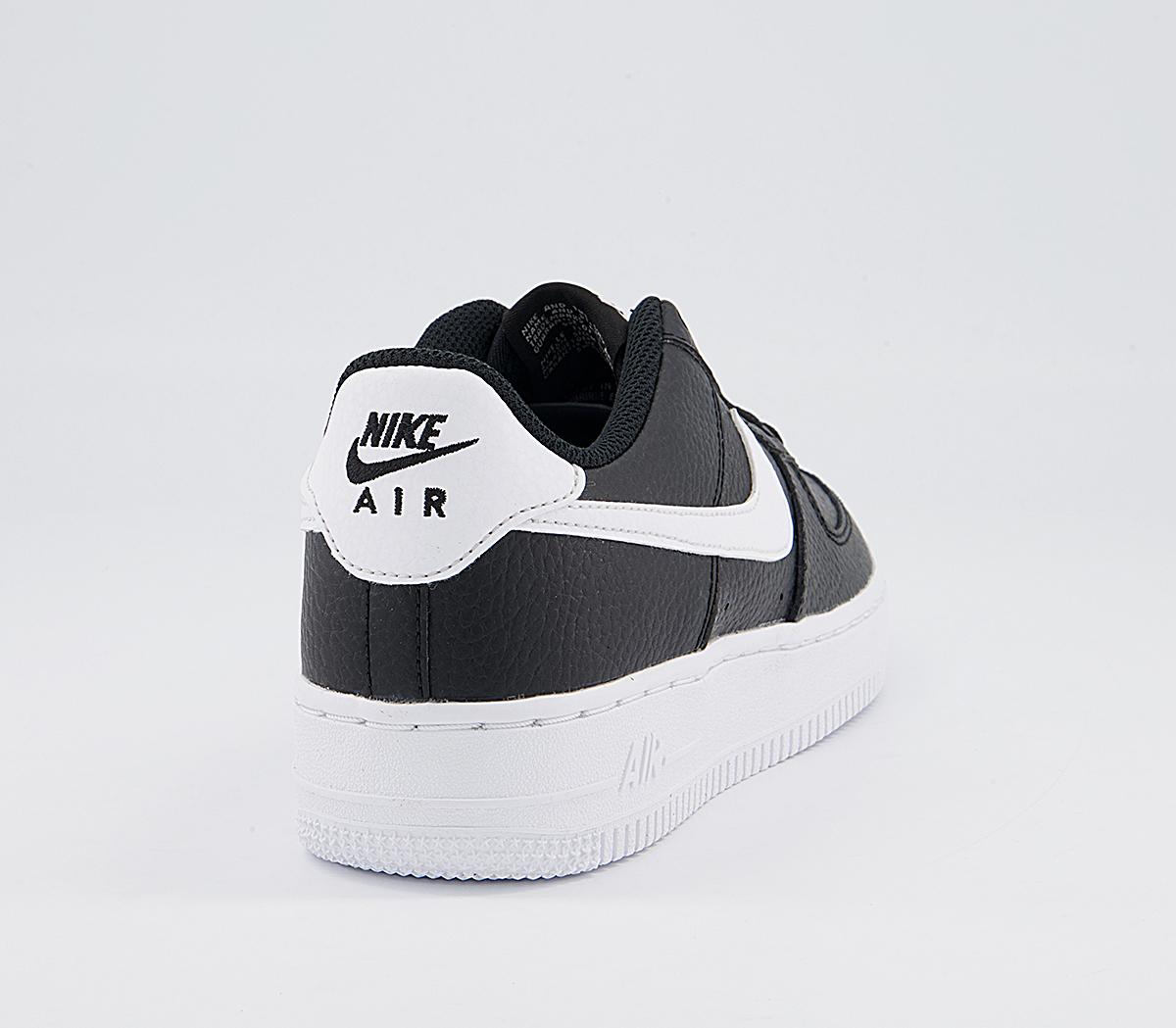 Nike Air Force 1 Boys Trainers Nike Air Force 1 Boys Trainers Black White