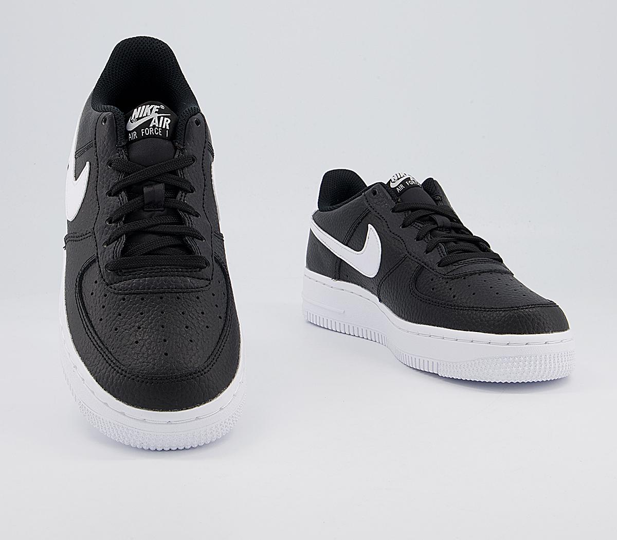 Nike Air Force 1 Boys Trainers Nike Air Force 1 Boys Trainers Black White