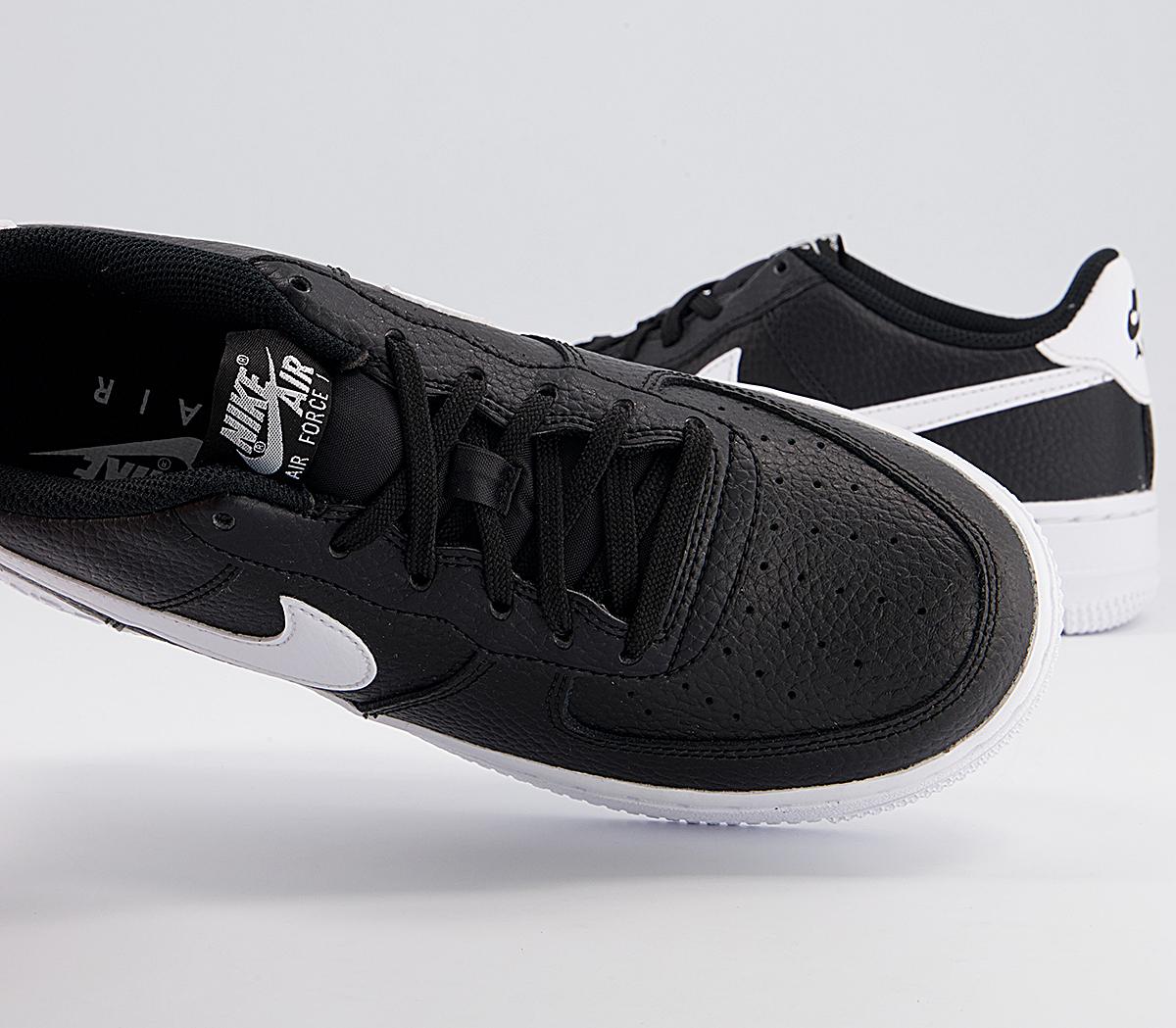 Nike Air Force 1 Boys Trainers Nike Air Force 1 Boys Trainers Black White