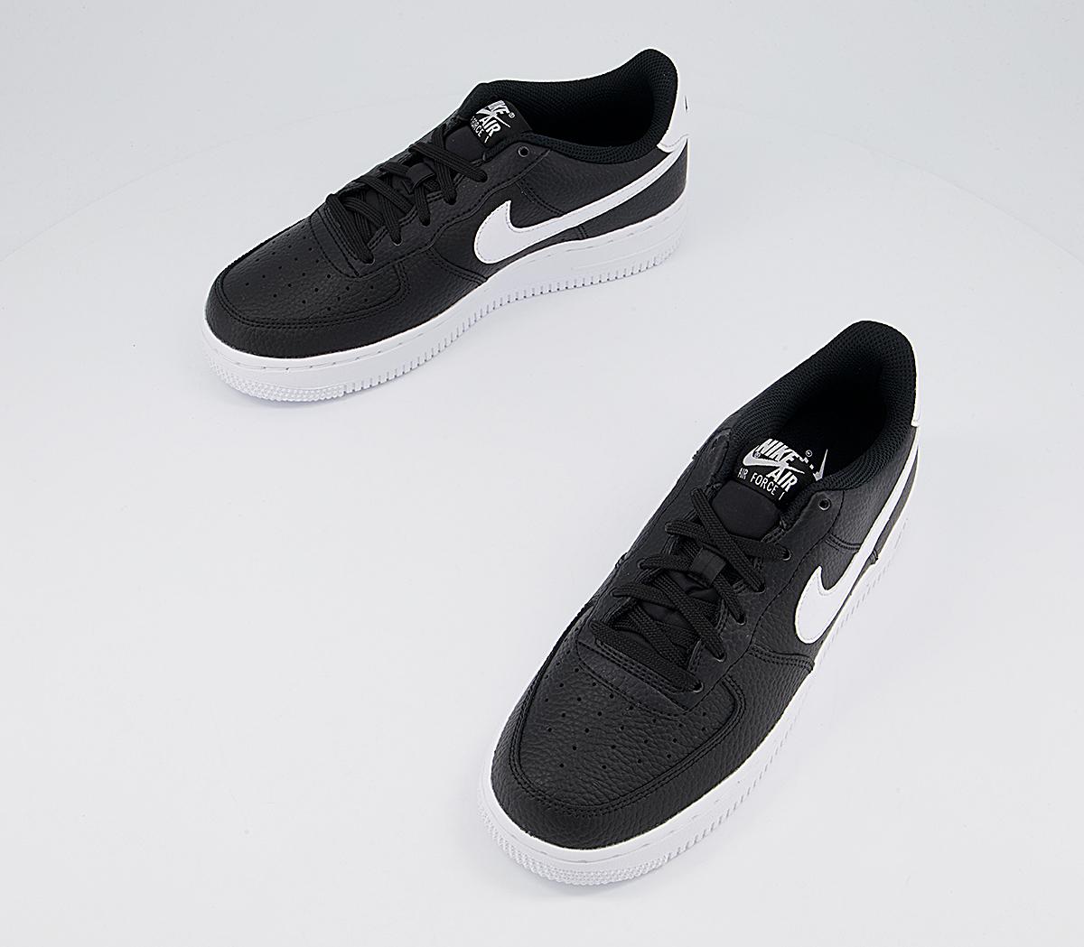 Nike Air Force 1 Boys Trainers Nike Air Force 1 Boys Trainers Black White