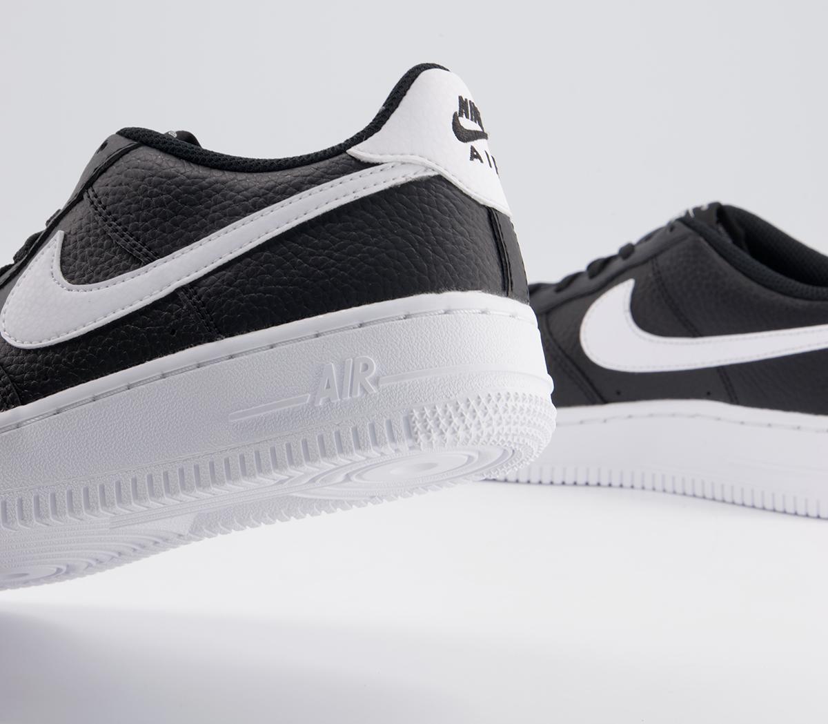 Nike Air Force 1 Boys Trainers Nike Air Force 1 Boys Trainers Black White