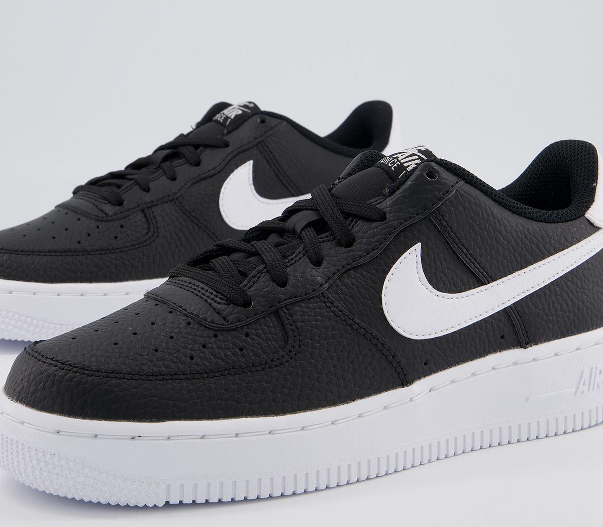 Nike Air Force 1 Boys Trainers Nike Air Force 1 Boys Trainers Black White
