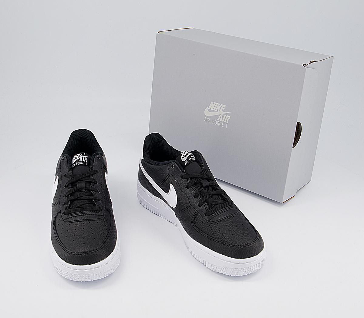 Nike Air Force 1 Boys Trainers Nike Air Force 1 Boys Trainers Black White