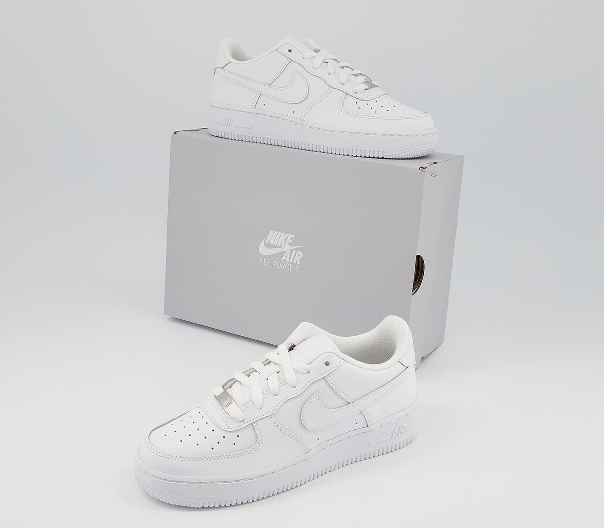 Nike Air Force 1 Boys Trainers Nike Air Force 1 Boys Trainers White