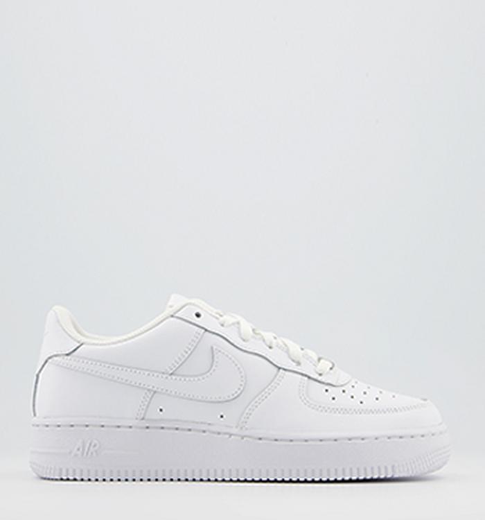 Nike Air Force 1 Junior Trainers White