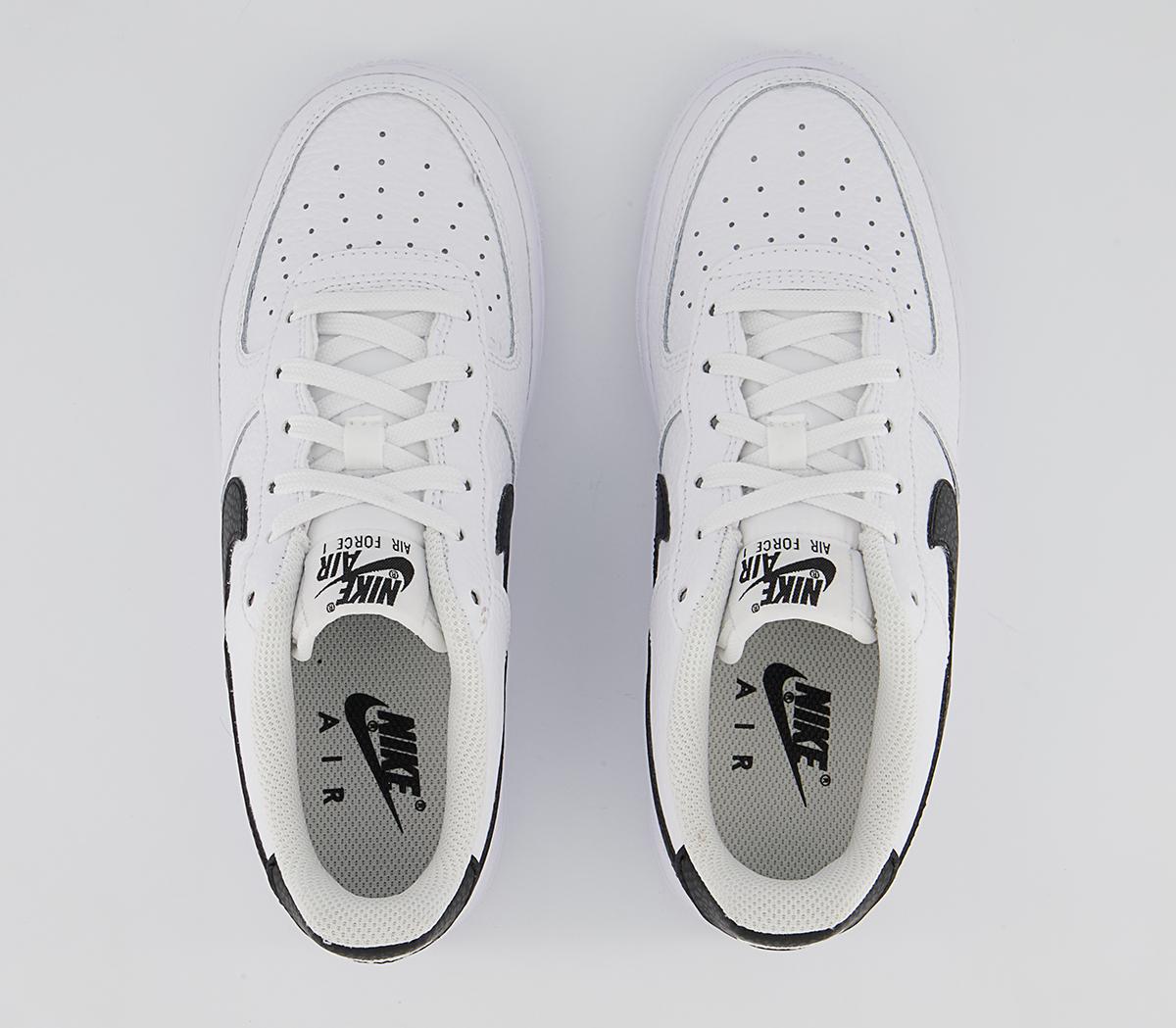 Nike Air Force 1 Junior Trainers Nike Air Force 1 Junior Trainers White Black