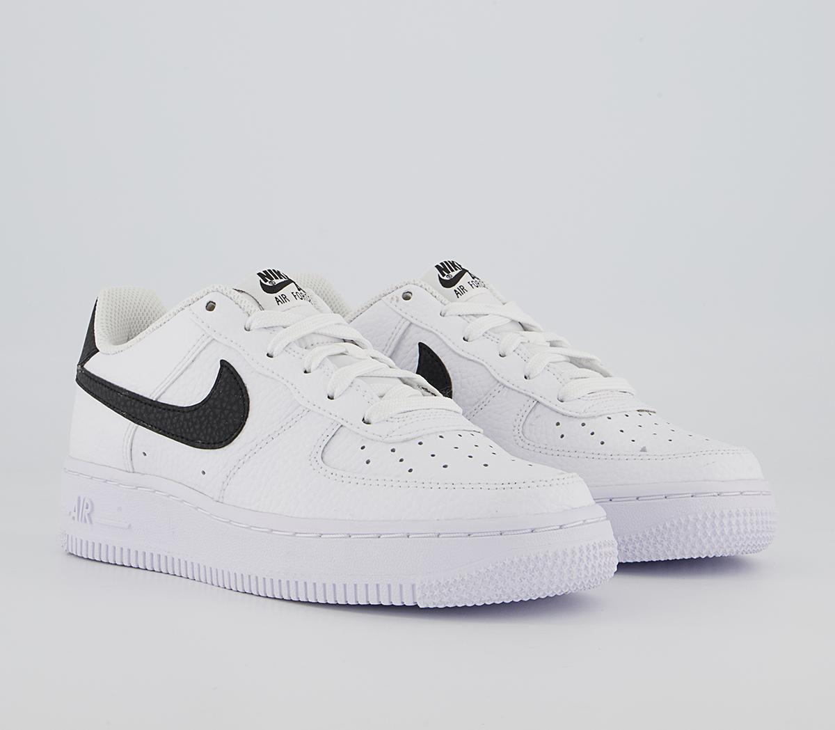 Nike Air Force 1 Junior Trainers Nike Air Force 1 Junior Trainers White Black