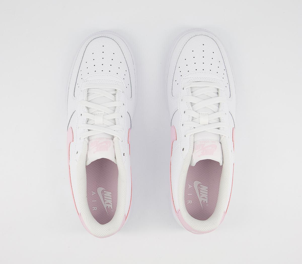 Nike Af1 Boys Trainers Nike Af1 Boys Trainers White Pink Foam