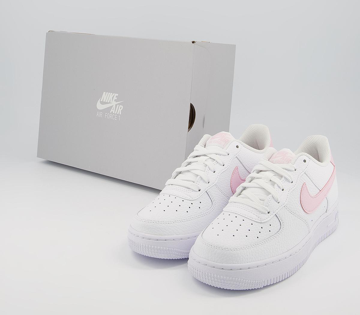 Nike Af1 Boys Trainers Nike Af1 Boys Trainers White Pink Foam