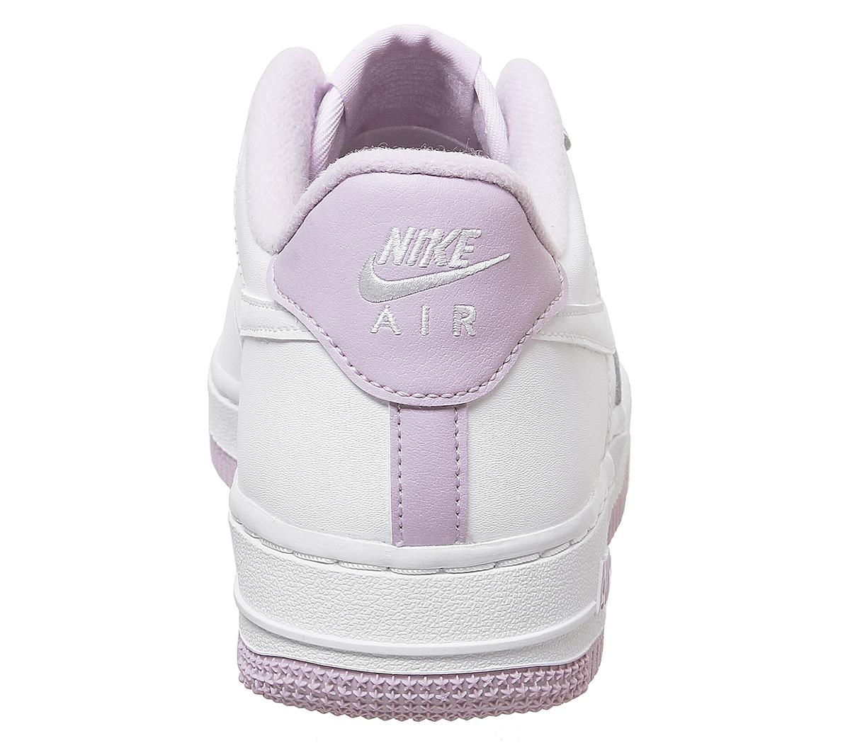 NikeAir Force 1 TrainersWhite White Iced Lilac