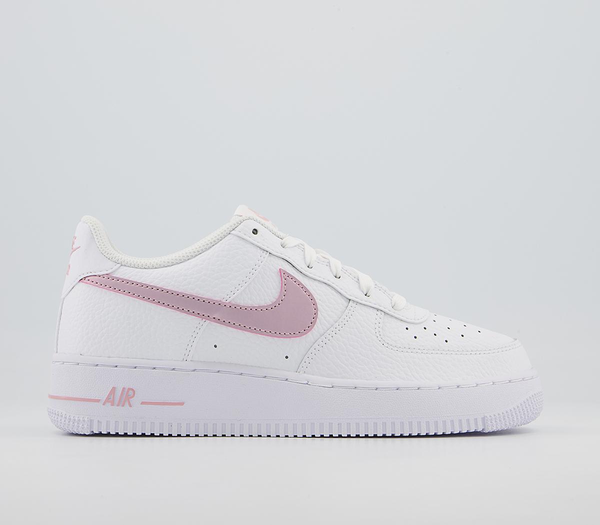 pink and white air force junior