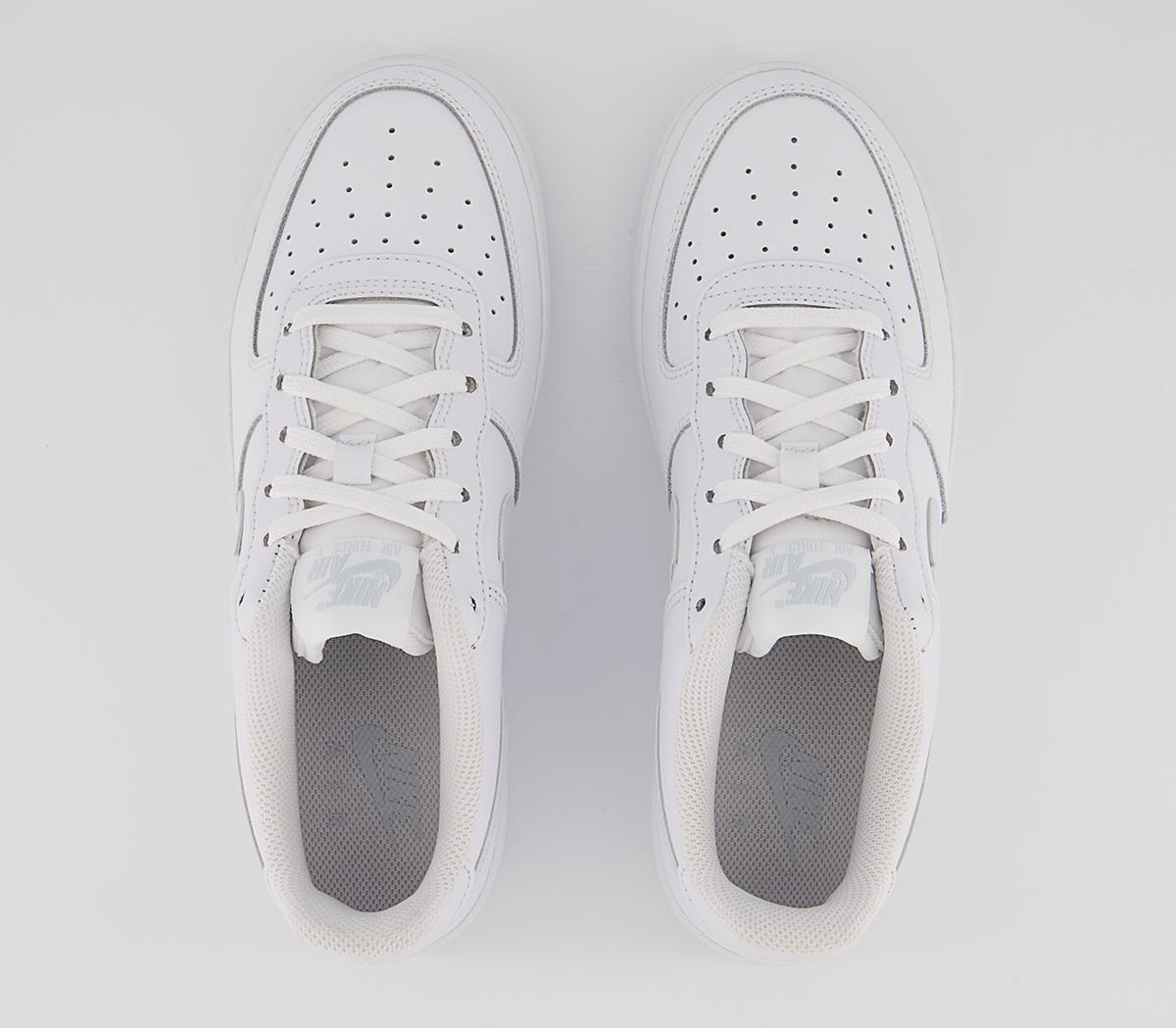Nike Air Force 1 Junior Trainers Nike Air Force 1 Junior Trainers White Aura
