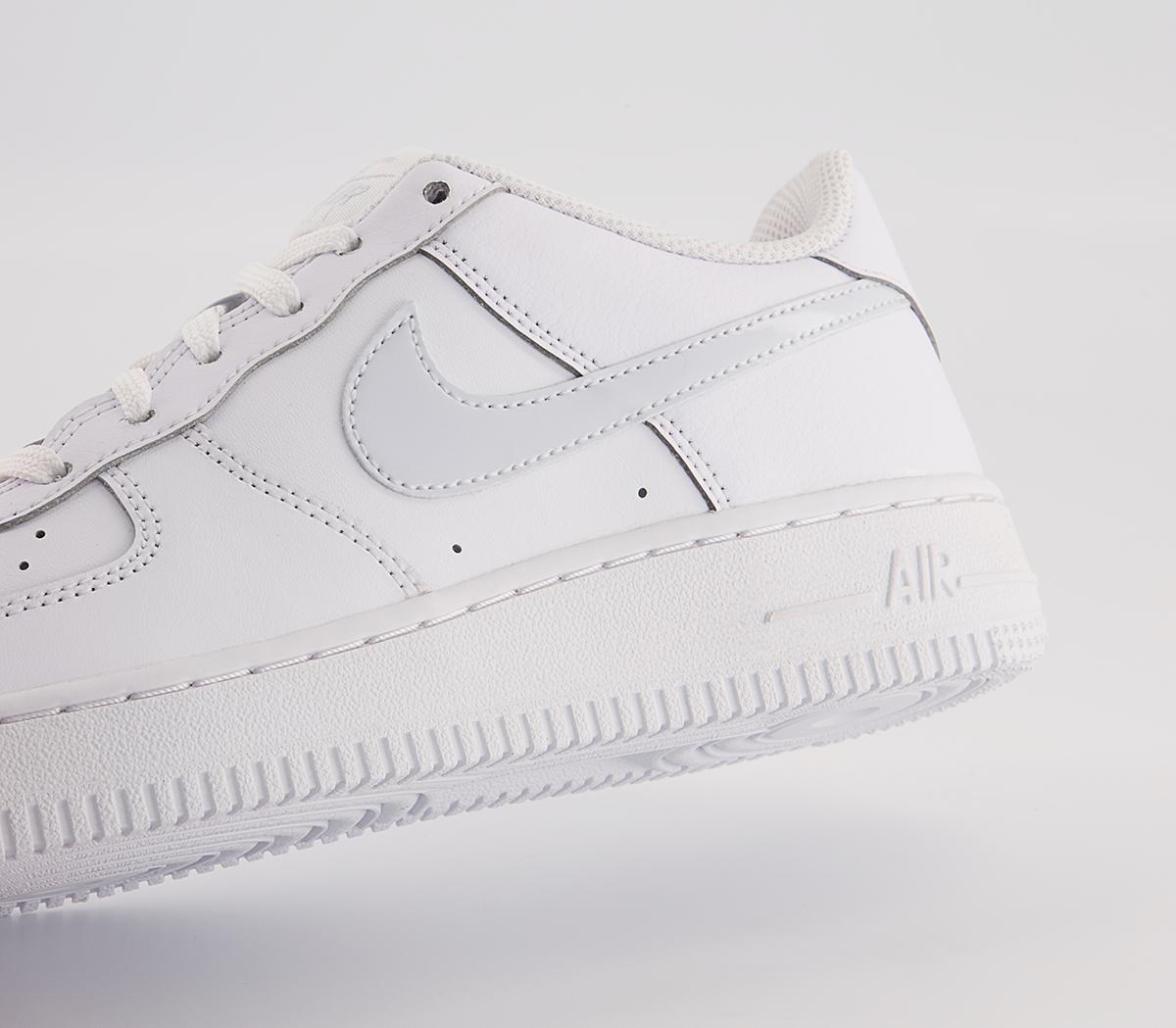 Nike Air Force 1 Junior Trainers Nike Air Force 1 Junior Trainers White Aura