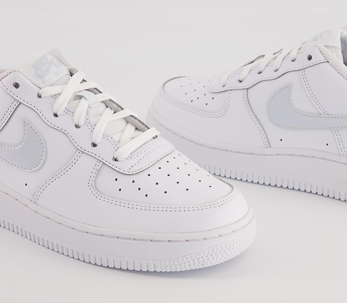Nike Air Force 1 Junior Trainers Nike Air Force 1 Junior Trainers White Aura